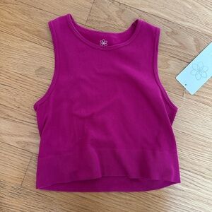 NWT/WOPT M/L Bright pink tank top